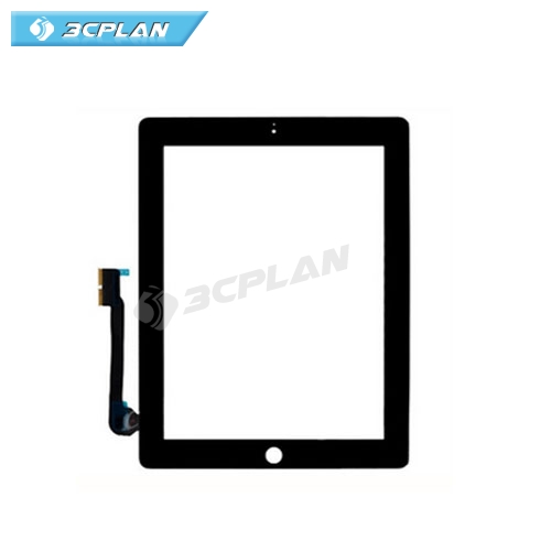 (OEM AAA)For iPad 3 ipad3 A1416 A1430 A1403 Touch Screen Panel Front  Glass Digitizer Replacement