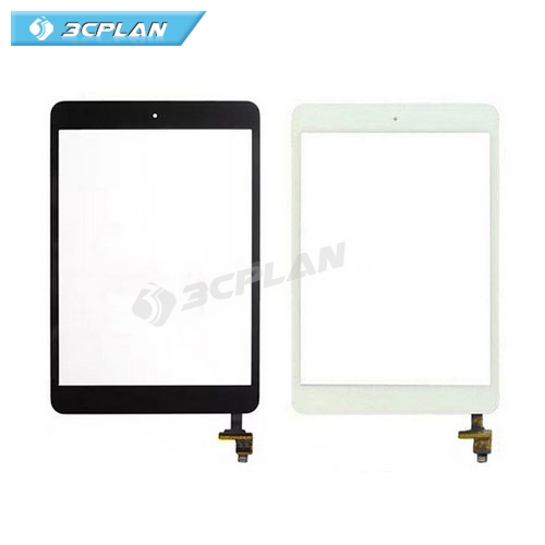 ( Oi self-welded )For Mini 2 A1489 A1490 A1491 Touch Screen Panel Front  Glass Digitizer+Digitizer sensor + Home Button+Sticker +Camera Holder+IC