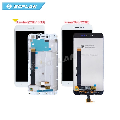 For Xiaomi Redmi Note 5A Standard/High version  LCD Display + Touch Screen Replacement Digitizer Assembly