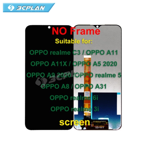 For OPPO A5 A9 2020 LCD A11 A11X Realme C3 A8 5 6i A31 Display + Touch Screen Replacement Digitizer Assembly
