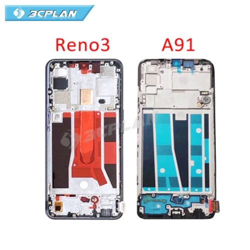 （OLED）For OPPO A91 PCPM00 CPH2001 CPH2021 Reno 3 Display + Touch Screen Replacement Digitizer Assembly
